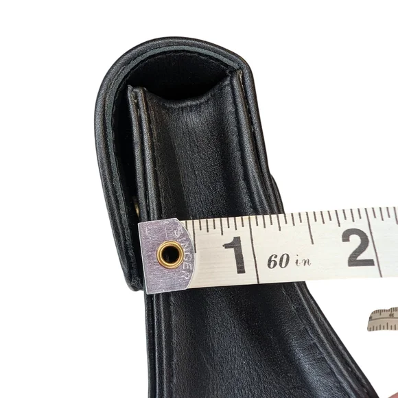 Mandrn Black Leather Belt Bag - Picture 13 of 14